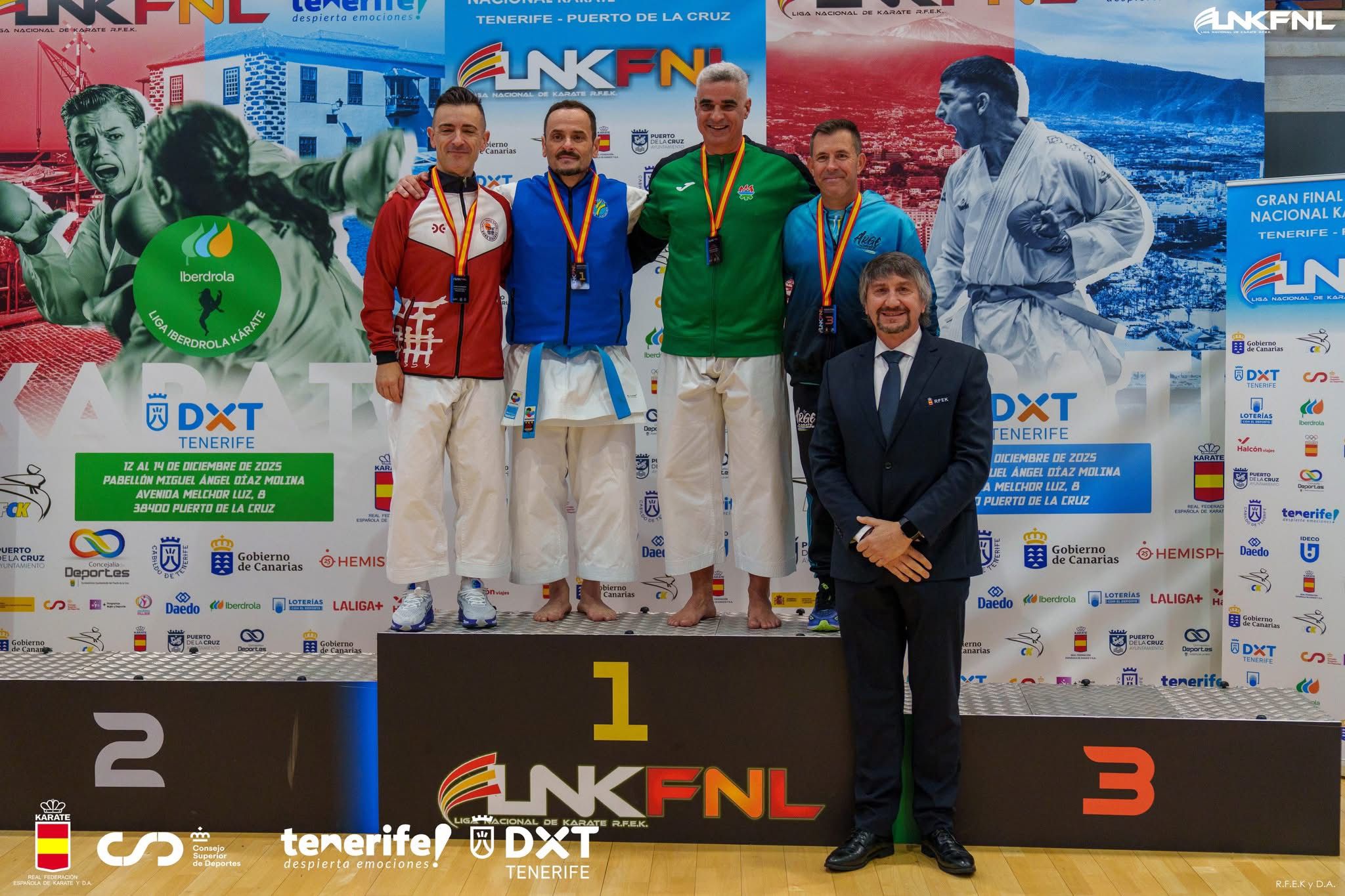 Podios navarros en la Gran Final de la Liga Nacional Iberdrola de K&aacute;rate